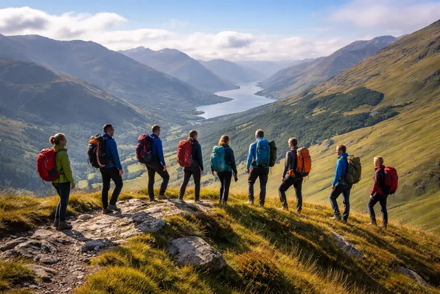Guided hiking